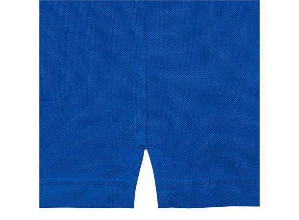 Yukar Polo BLÅ/HVIT XL Sporty poloskjorte i bomull 