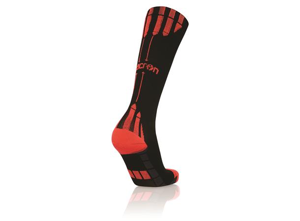 Endurance Socks BLK/NCOR L Høye løpesokker - Unisex 