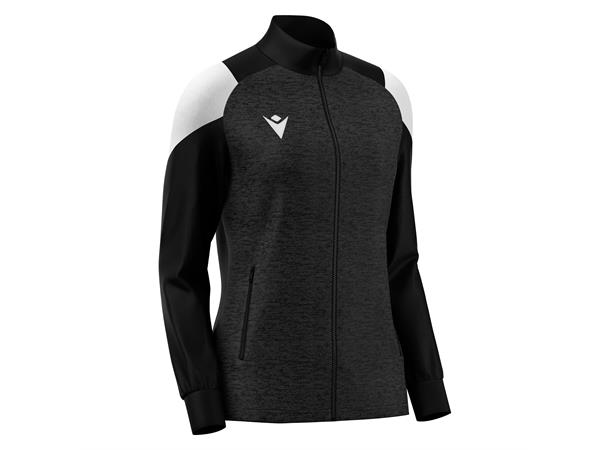 Valkyria Full Zip Top Woman BLK/WHT L Teknisk reisejakke til dame 